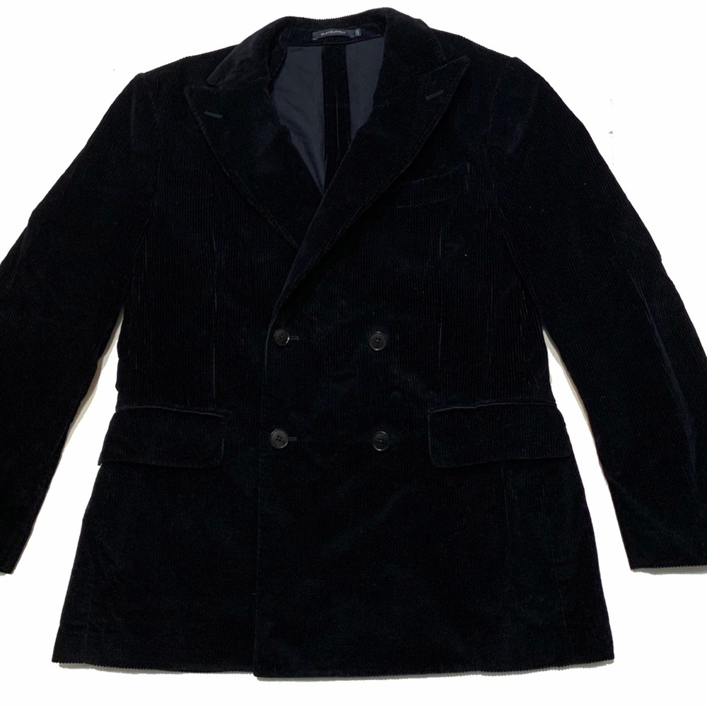 40 / Suitsupply Corduroy Double-Breasted Blazer